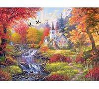 CRA-Z-ART Woodland Church by Abraham Hunter 1000 Piece Jigsaw Puzzle
