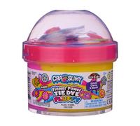 Cra-Z-Slimy 60147 Slimy Topper Jar Power multicolore pre fatto Fluffy Slime con ciondoli e paillettes a tema floreale