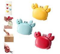 Crab Multifunctional Bottle Opener,Crab-Shaped 4-In-1 Multi Opener Tool,Magnetic Fridge Tool,Box Cutter,Bottle Opener,Crab Shape Kitchen Gadget For Fridge Decor,Portable Household Multi Tool (3pcs)