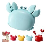 Crab Multifunctional Bottle Opener,Crab-Shaped 4-in-1 Multi Tool Opener,Box Cutter,Magnetic Fridge Magnet & Mini Scissors,Crab Shape Kitchen Gadget for Fridge Decor (Blue)