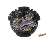 Crab Pot Trap | Cage trappola per pesci | Crawfish Net Cage Sturdy Construction | Gabbia portatile per pesci, per la per il cancro delle aragoste di granchio e piccoli pesci