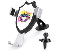 Crab Tie Dye supporto per telefono universale auto parabrezza cruscotto supporto telefono