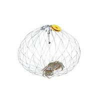 Crab Trap-Automatic Wire Folding Cage,Steel Fishing Net for Lobster,1Pc