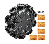 Crab Traps - Fishing Net Cage | Portable Saltwater Fishings Trap, Foldable Mesh Pot For Crawfish Shrimp Lobster Eel,Saltwaters Freshwater Lake River, Durable Heavy Duty Resistant