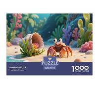 Crab1000 Piece Jigsaw Puzzle for Adults And Kids Educational Games AdventureFun And Challenging Home Decors Great Gift Idea70x50cm/1000pcs