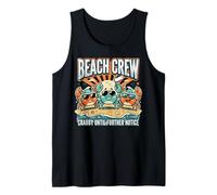 Crabby Until Further Notice Beach Crew Summer Canotta