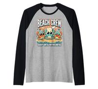 Crabby Until Further Notice Beach Crew Summer Maglia con Maniche Raglan