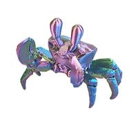 Crabe Realiste - Crabe Qui Marche Bebe Jouet | Crabe Fidget Stampa 3D | Petit Modèle Pour Décoration D'intérieur | Figurine D'action Créative Pour Aménagement Paysager D'aquarium