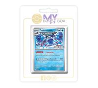 Crabominable SV134 Holo - my-booster X Scarlatto e Violetto 7 Corona Astrale - Box di 10 carte Pokémon Italiane