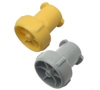 Crabop 2.644-125.0 - Ugello di dettaglio per detergente portatile Kärcher OC 3, getto fine per spazi stretti e pulizia mirata, giallo e grigio, confezione da 2