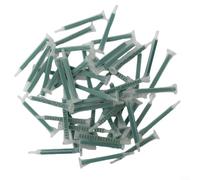 Crabop 50 ugelli di miscelazione in resina epossidica 2K, 16 elementi, punte per miscelatore statico per siringhe erogatrici per colla AB, lunghezza 83 mm con ID 5,3 mm per incollaggio industriale