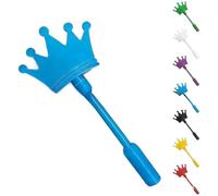 Crabop Bacchetta a stella per porta carte di credito per bambini, accessorio per shopping, fiaba, riempitivo per sacchetti di plastica per pla, 36,8 cm (blu)