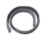 Crabop Barriera flessibile in silicone per doccia, 300 cm, a prova di | A prova di perdite, lunghezza 300 cm, silicone flessibile, si adatta a scanalature curve, mantiene il bagno asciutto