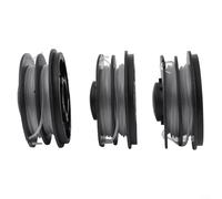 Crabop Bobine per decespugliatore a doppio filo, 75 mm, per Gardenline GLR 450-459 GLT Craft KCR Top Craft per tcr Performance PWR, confezione da 3