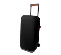 Crabop Copertura antipolvere per JBL per PARTYBOX 320/310 con supporto per microfono, custodia protettiva elastica, pelle nera per altoparlante per la casa
