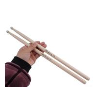 Crabop Coppia di tamburi 5A 7A, con punta in legno di noce americano, per batteria acustica elettronica, accessori a percussione a lunga durata, per principianti e bambini, per pratica jazz (7A)