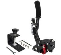 Crabop Freno a mano USB Racing per giochi per PC, effetto Hall Sensing per Logitech per G27 G29 G920 T500 T300 simula freno a mano lineare (nero)