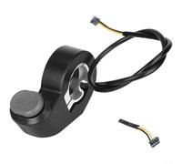 Crabop Interruttore di direzione per scooter elettrico Ninebot Max G2, indicatore sinistro destro con LED luminoso per sicurezza notturna, parte di ricambio in ABS nero