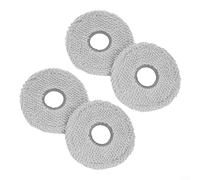 Crabop Kit di panni per mocio per Deebot X1 per Omni per T10 Turbo per T20, panni in microfibra lavabili e riutilizzabili, forte assorbimento per la cura del pavimento, confezione da 4/10 (confezione