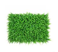 Crabop Pannello da parete con piante artificiali, sfondo di siepe verde, resistente alle intemperie, 40 x 60 cm, per interni ed esterni e negozi (G)