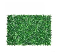 Crabop Pannello da parete con piante artificiali, sfondo verde artificiale, resistente alle intemperie, 40 x 60 cm, per interni ed esterni e negozi (D)