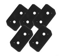 Crabop per filtro Schiuma per cotone 22.8x12.8cm Per Asciugatrice | Materiale per cotone nero, dimensioni 22.8x12.8x2cm, adatto asciugatrice, rimuove per polvere, protegge motore