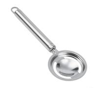Crabop Separatore di tuorlo d'uovo in acciaio inox lavabile in | Efficiente separazione dei tuorli, in acciaio inossidabile, lunghezza 21,4 cm, adatta a ciotole standard