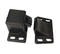 Crabop Serratura a pressione in lega di alluminio, bullone di sicurezza per cabine di verniciatura e forni industriali, ricambio resistente all'usura con distanza tra i fori di 2,5 cm