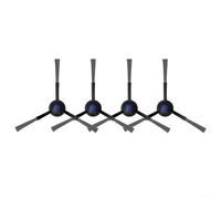Crabop Spazzola laterale per ECOVACS per Deebot N20/N20 Plus/Pro Plus, detergente per bordi in nylon per angoli, peli di animali domestici e pulizia della casa (confezione da 4) (confezione da 4)