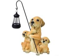 Crabop Statua per cane Resina Cemento Decorativa Statua per cane Resina(statue2)