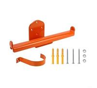 Crabop Supporto da parete per soffiatore a zaino, resistente gancio arancione per risparmiare spazio in garage e capannone, 29 x 29 cm