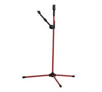 Crabop Supporto per arco pieghevole con staffa regolabile per asta di equilibrio, strumento a forma di U per archi ricurvi (rosso)