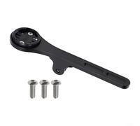 Crabop Supporto per computer da bicicletta per Garmin e per WAHOO, supporto per bici in lega di alluminio con staffa per fotocamera per unità GPS da ciclismo (per Garmin)
