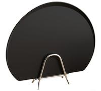 Crabop Tagliere double-face, resistente ai microbi per TPU con scanalature per succhi, antiscivolo, lavabile in lavastoviglie per superfici per cibi crudi e cotti, rosso (nero samll)