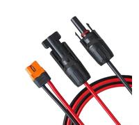 Crabop XT60i Cavo solare per 8a Max Corrente Alta Efficienza XT60i Solare | Design di connessione parallela, supporta pannelli da 50 W a 200 W, ottimizza la raccolta di energia, cavo 12AWG