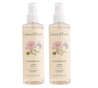 Crabtree & Evelyn Body Mist SUMMER HILL Spray Profumo 2x 240ml DUO Set