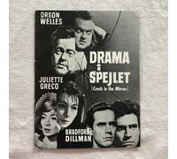 Crack in the Mirror Orson Welles, Juliette Gréco 1960 programma cinematografi...