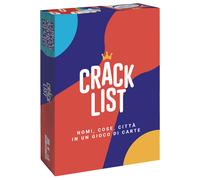 CRACK LIST I Divertente Gioco da Tavolo per Tutta la Famiglia I Gioco di Carte I 2-8 Giocatori I 10+Anni I Durata media: 30 min I Gioco di Società per li Amici I Italian