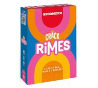 Crack Rimes - Gioco di carte d'atmosfera | Il piccolo vassoio capovolto | 2-8 giocatori | Da 10 Anni | Gioco aperitivo Famiglia sera | dai creatori di Crack List