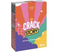 CRACK STORY - Gioco di Carte e di Società Creativo | Party Game di Storie per Amici e Famiglia | Gioco di Gruppo | 2-8 Giocatori | Dai 10 Anni | Italiano