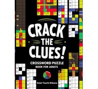Crack the Clues! Crossword Puzzle Book for Adults
