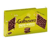 Cracker ai 5 Cereali Ricoperto con Riso Soffiato e Cioccolato al Latte per galbusera 150g