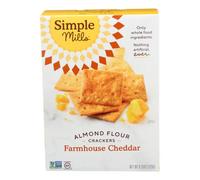 Cracker Di Farina Di Mandorle Senza Glutine Cheddar Del Fattoria 4.2