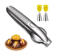 Cracker di noci, pinza per castagne - schiaccianoci per noci | pinza per noci pecan, strumento per cracking noci pecan, sgusciatore di noci ergonomico per noce, pencano, castagna