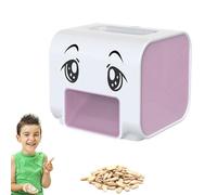 Cracker elettrico per semi - Dispositivo per sgusciare le noci stile cartone animato, pelapatate compatto alimentato tramite USB, gadget per la lavorazione dei cereali, efficiente sgusciatore