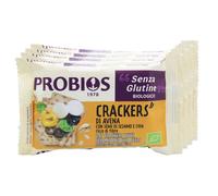 PROBIOS Crackers di Avena con Semi di Sesamo e Chia, 4x35 g