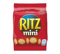 Crackers Salati Saiwa Mini Ritz, Monoporzione, Confezione da 50 Sacchetti, 35g Ciascuno