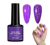 Cracking Finish Nail Lacquer - Fingernail Art Supplies, Girls Manicure Care Product, Fingernail Design Beauty Cosmetics, Salon Professional Use | Gli eventi di festa usurano per le vacanze al