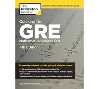 The Princeton Re Cracking the GRE Mathematics Subject Test, 4th Edi (Tascabile)