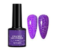 - Crackle Nail Lacquer, Decorative Girls Manicure Paint | Set di design creativo di bellezza Fingernail, elegante collezione di tendenza delle unghie per il ballo di fine anno di vacanza alla